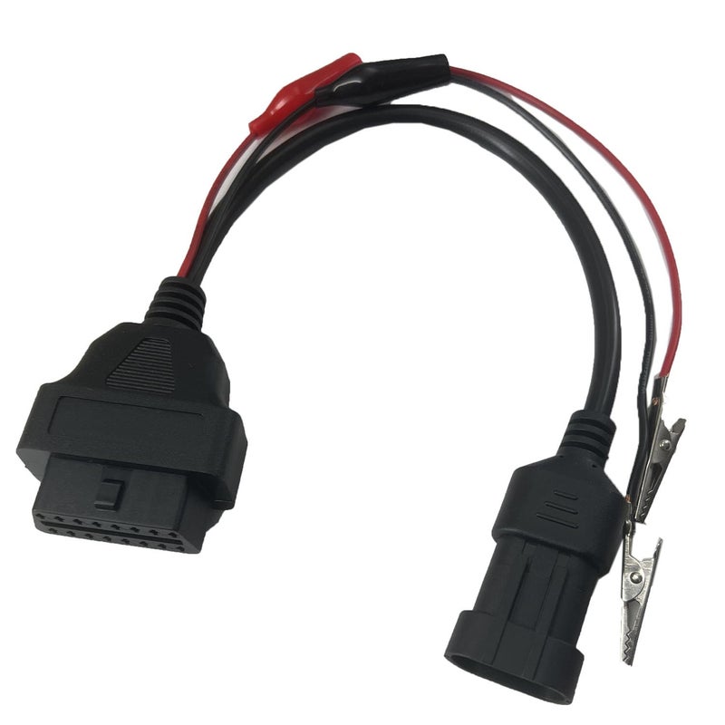 DEVMO 3 Pin to 16 Pin OBD2 Adapter Connector Diagnostic Cable Compatible with Fiat Alfa Lancia - Image 2